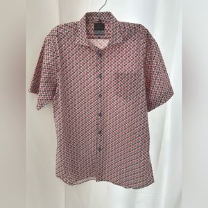 Thomas Dean button up short sleeve